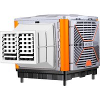 Portable Explosion-Proof AC Motor Water-Cooled Evaporative Air Cooler, Industrial Cooling System, Mobile Swamp Cooler