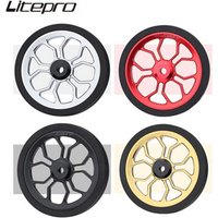 AliExpress Liteproelite Bike Easy Wheel Large 82mm Spider Shape Easy Wheels Enlarged Modified Bearing Rolling Wheel For Brompton Bicycle