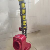 Adjustable Tennis Ball Machine Detachable Tennis Throwing Machine Durable Outdoors Balls Trainer Professional Sports Accessory