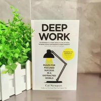 //Cal Newport Deep Work Rules - Focus Success Guide for Leaders, 2025 Hardcover Motivation Book