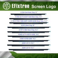 Laptop LCD Screen Glass Logo For MacBook Pro Air A1706 A1708 A2159 A2251A2289 A2338 A1707 A1990 A1534 Bezel Front Display Cover