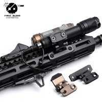 Tactical Metal Overbore Swvl Scout Light Mount for Mlok Keymod Picatinny Rail Modlit PLHv2 Surefir flashlight AXON Dual Switch