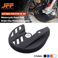 Motorcycle Front Fork Brake Disc Protector Guard For KTM Husqvarna 125 150 250 300 350 450 SX SX-F XC XC-F TPI EXC EXCF XCW