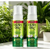 7oz Curly Hair Mousse For Wigs Frizz Control Hair Foam Mousse Olive Oil Hair Styling Mousse For Styling Hair Wig Accessories