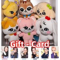 1/6Pcs Kpop IVE Cherry Plush 20cm Kawaii Cartoon Jang Won Young Plushies Cute Stuffed Pillow Doll Toy For Fans Decoration Gift