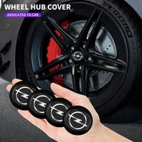 4pcs Car Wheel Center Hub Cap Badge Logo Sticker For Opel Astra H G J Insignia Mokka Zafira Corsa Vectra C D Antara Combo