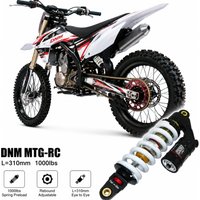 Motorcycle Rear Shocks Absorber Original DNM MT-RC 310mm 1000lbs Suspension For Honda CRF50/70/110 YCF BSE Apollo Pit Dirt Bike