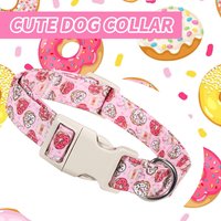 Valentine Pet Collar for Dogs Cats Adjustable Breakaway Safety, Anti-Lost Anti-Pull, Comfortable Soft Mesh S M L XL Puppy Kitten