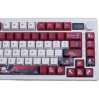 MAIMOOO Chisa Keycaps Cherry Profile Wuthering Waves Cartoon Anime Game Keycap Five-sided Sublimation PBT Custom Keyboard Caps