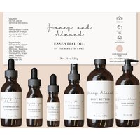 Waterproof Custom Cosmetic Label LOGO Beauty Cream Jar Container Shampoo Bottle Packaging Sticker Hair Essential Oil Wrap Around