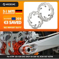 (EU-Lager) Für KTM EXC 300 TPi 1994-2022 260/220mm Vordere und Hintere Bremsscheiben EXC-F 350 SX 125 SXF 450 XC XCF XCW XCW-F 6 Tage Lieferzeit