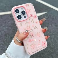 Cute Sweet Pink Floral Matte Candy Color 2 in 1 Phone Case for Motorola Moto G86 G56 G75 G55 G35 G24 G64 G24 G34 G84 Power 4G 5G