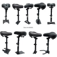 Electric Scooter Saddle Chair Shock Seat Post Foldable Height Adjustable Shock-Absorbing For Xiaomi 1S M365 KUGOO M4 Pro Seat
