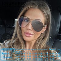 Outdoor Pilot Photochromic Myopia Glasses Men Women Finished Alloy Optical Nearsight Glasses Clear Lens Discolored Eyewear