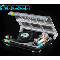 HPROSPER 5V LED Light (No Model) For LEGO 40699 Retro Record Player Decorative lights With Battery box