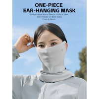 AliExpress West Biking WEST BIKING Thermal Cycling Mask Warm Windproof Ear-hanging Bicycle Motorcycle Mask Breathable Sports Headgear Equipment
