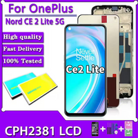 6.59"Inch For OnePlus Nord CE 2 Lite 5G CPH2381 Display Screen Frame Touch Panel Digitizer For OnePlus Nord CE2 Lite LCD CPH2409