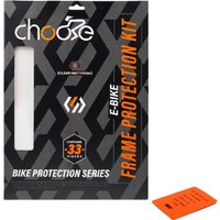 Chooee E-Bike Transparent Anti-Scratch Protection Film, Clear Guard Vinyl For Battery Frame Fork, Scratch-Resistant Protector