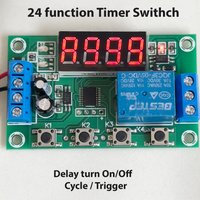 AliExpress NONE 0.01S-999min DC 5V/12V/24V LED Display Timer Switch Delay Time Turn On/off Trigger Cycle Open Close Relay Control Switch Module