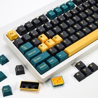 KBDiy GMK MarrsGreen Keycap Retro PBT ISO Double Shot Cherry Profile Keycaps For MX Switches Mechanical Gaming Keyboard Key Caps