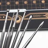 7Pcs Stainless Steel Clay Sculpting Tools Set, Polymer Clay Modeling Tools Kit, Ceramic Pottery Carving & Shaping Tools