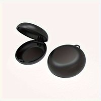 Compact Soundproof Earplug Case - Dustproof Mini Plastic Storage Box for Earrings & Accessories, Portable Organizer