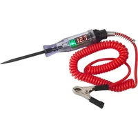Car Truck 6V 24V Voltage Circuit Tester AutoTools Car Diagnostic Probe Test Pen Light Bulb Electric Measuring Pen Tools
