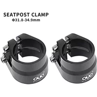 1pc Bicycle Seatpost Clamp Double Bolt Design Carbon Fiber Frame Seatpost 31.6mm/ 34.9mm Bike Cycling Tool
