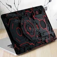 2 Laptop Stickers Honeycomb Pattern Protective Film DIY Scratch Resistant Sticker laptop for 애플 스티커 For hp omen 16