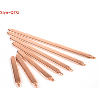 Hot!Copper Tube Diy Computer Laptop Cooling Notebook Heat Pipe Flat Tube 60mm-150mm