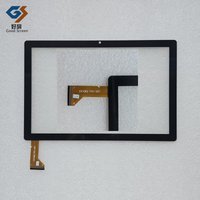 10.1Inch Black For CX1062 FPC-V01 Tablet PC Capacitive Touch Screen Digitizer Sensor External Glass Panel