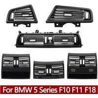 LHD RHD Samochodowa przednia tylna klimatyzacja Chromowana kratka wentylacyjna AC Panel wylotowy do BMW serii 5 F10 F11 F18 520i 523i 525i