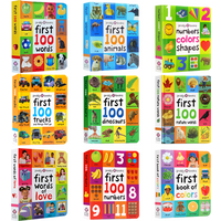 Enlightenment Cognition 100 Word , Visual Development , Vocabulary Building, Preschool Literacy Learning, Bedtime Reading Book