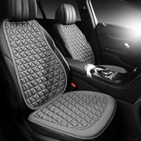 3D Suspended Car Seat Cushion with Embossed Pattern,Separate Bottom Seat Cushion and Back Cushion Fit for Most Cars