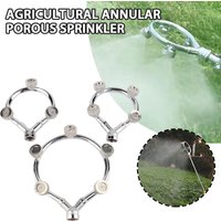 Agricultural Sprayers Nozzle Multifunctional Annular Nozzle Stainless Steel 3/5 Heads Garden Round Atomizing Nozzle