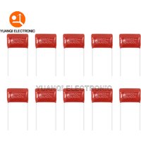 10pcs 63V 100V 250V 400V 450V 630V 2000V 103J 104J 105J 155J 223J 224J 225J 334J 474J 475J CBB Polypropylene Film Capacitor