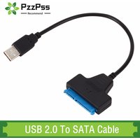 USB 2.0 3.0 SATA 3 Cable Sata To USB 2.0 Adapter Up To 6 Gbps Support 2.5 Inch External HDD SSD Hard Drive 22 Pin Sata III Cable