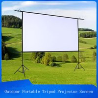 double stand portable foldable storage splicing wall hang Projector screen 60inch 100inch 150inch outdoor projection curtain