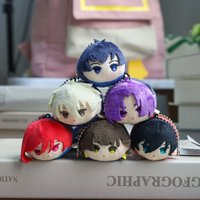 6cm Kawaii Blue Lock Mini Plush Toy Keychain Isagi Yoichi Chigiri Hyoma Rin Itoshi Bachira Meguru Prone Position Doll Kids Gifts