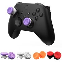 2pcs Video Games Silicone Thumb Grip For PS4/5 Rocker Stick Extenders Cap Joystick Booster Cap Video Game Controller Accessories