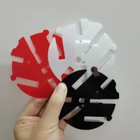 110mm automobile logo back plate is suitable for Golf 6/7/7.5polo/Passat/T-ROC/Arteon/Tiguan/CC 11cm logo back plate.