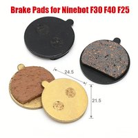 Brake Pad for Ninebot F25 F30 F40 Electric Scooter High Friction Brake Replacement Braking Accessories for Segway Kick Scooter