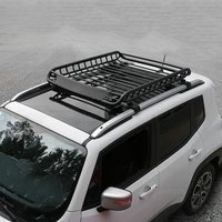 120X100CM Roof Iron Luggage Rack 134X105CM Black Car Luggage Frame