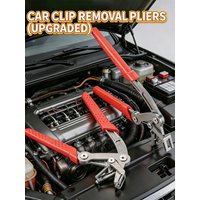 Car Clip Pliers Fastener Remover Tool Plastic Rivet Puller For Auto Interior Door Panel Trim Pry Repair Motorcycle Hand Tool
