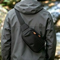 Black Men's Bag Fashion Nylon Small Casual Men Mini Handbags Male Cross Body Shoulder Messenger Bags For Men Purses