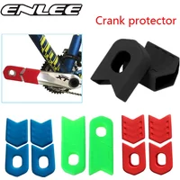 MTB Crank Protective Cover Silicone Bicycle Crankset Protector Sleeve Road Bicycle Crank Dust Proof Ultralight Bike Crank Boots
