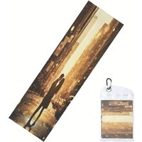 Custom Sports And Golf Cooling Towels - Personalized Design, Text Or Logo, Made of Soft, Polyester Fiber,Includes a Portable Bag
