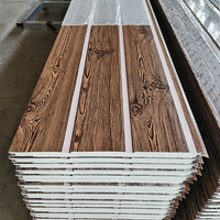Cosult before placing an order 16m Decorative PU Sandwich Panels Fireproof Aluminum Composite Panels