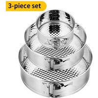 4.7.9 Springform Pan withRemovable Bottom304Stainless SteelUncoated&Non-stick Round Spring FormCakeMold CheesecakePanfor Baking