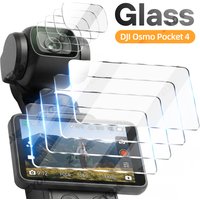 9H Glass for DJI Osmo Pocket 4, Lens Screen Protector Clear Ultra-HD Tempered Glass Anti-scratch Film for Pocket4 Accessories